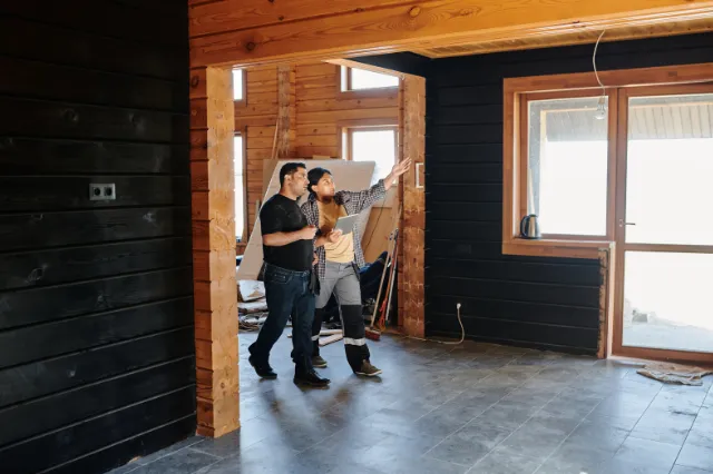 Construction loan for building a property